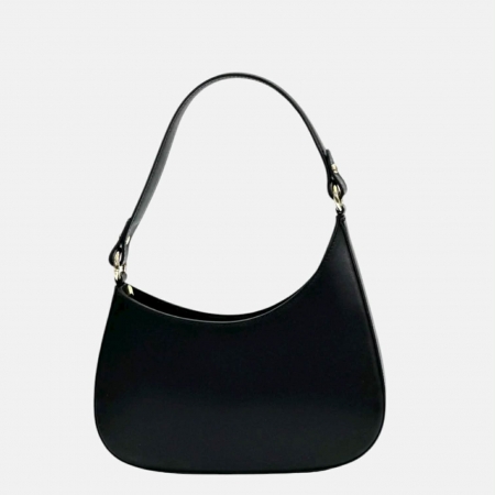 JANE NERA - Borsa a spalla in vera pelle